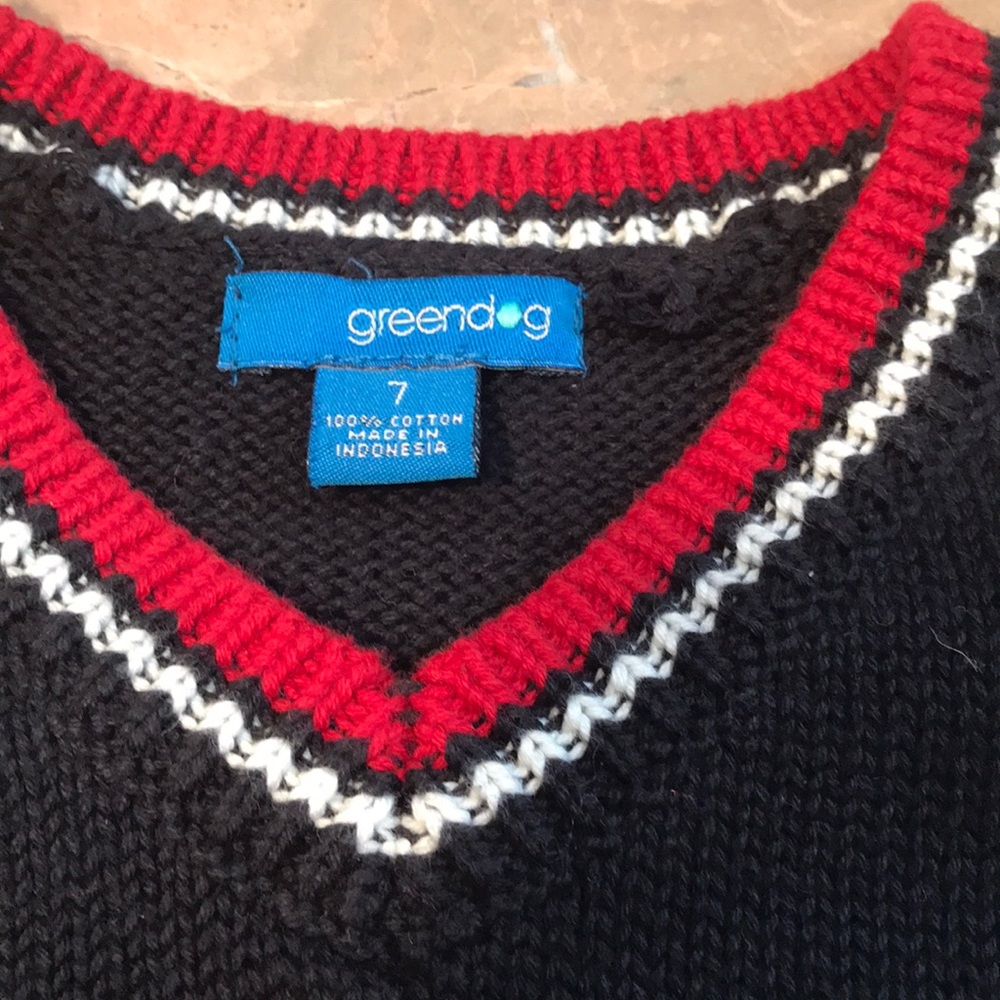 Greendog Boys Christmas Vest - Picture 3 of 4